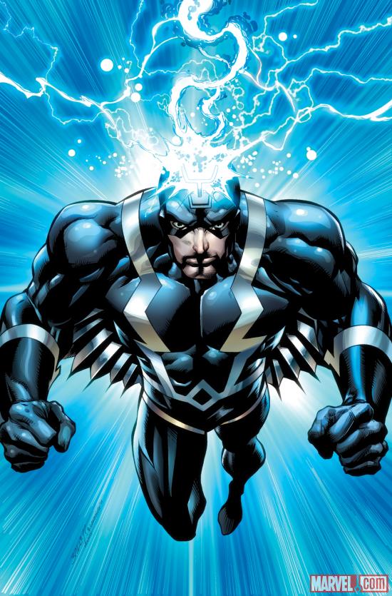 Black Bolt by Mark Bagley