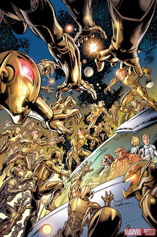 Fantastic Four #5AU Preview Cover Art