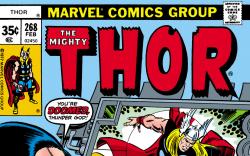 Thor (1966) #268 Cover