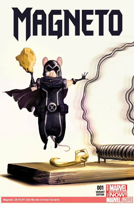 Magneto (2014) #1 (Del Mundo Animal Variant)