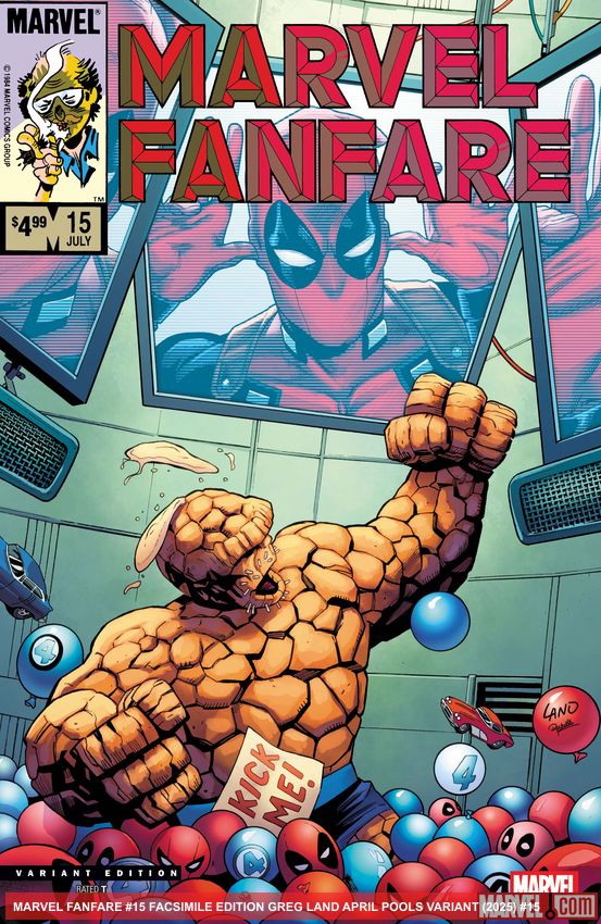 MARVEL FANFARE FACSIMILE EDITION (2025) #15 (Variant)