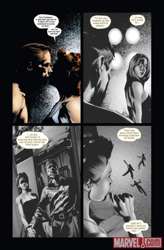 X-Men Noir: Mark of Cain #3 Art by Dennis Calero