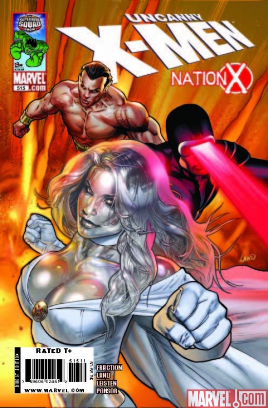 Uncanny X-Men #515 cover by Greg Land