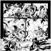 BLACK PANTHER #7 black and white preview art by Will Conrad