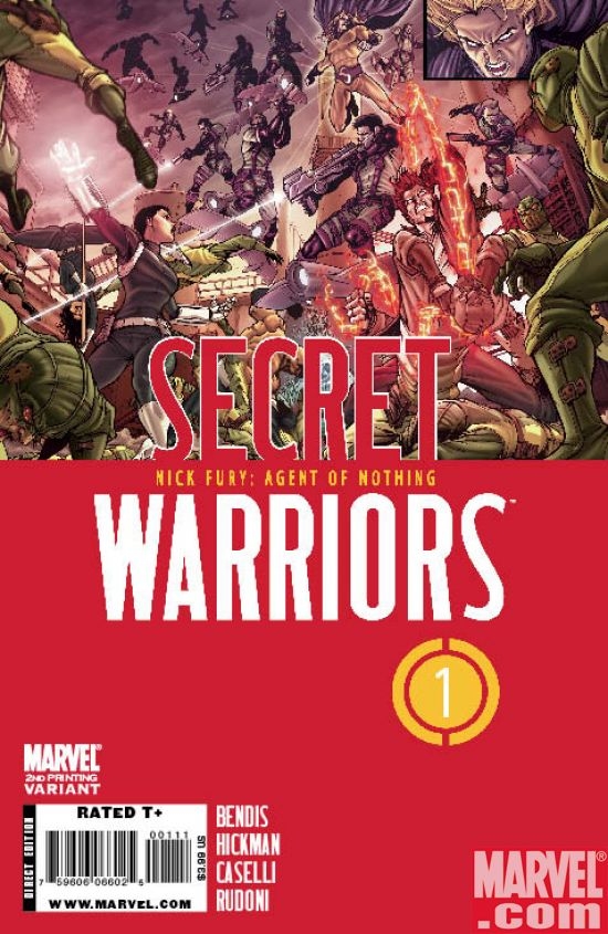 SECRET WARRIORS #1 SECOND PRINTING VARIANT