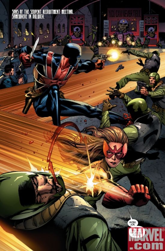CAPTAIN BRITAIN AND MI:13 #5, page 6