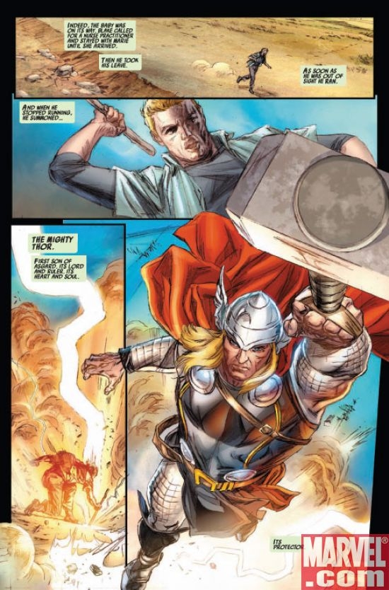 SECRET INVASION: THOR #1, page 6