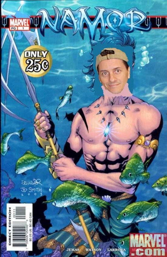 Mark Paniccia as Namor