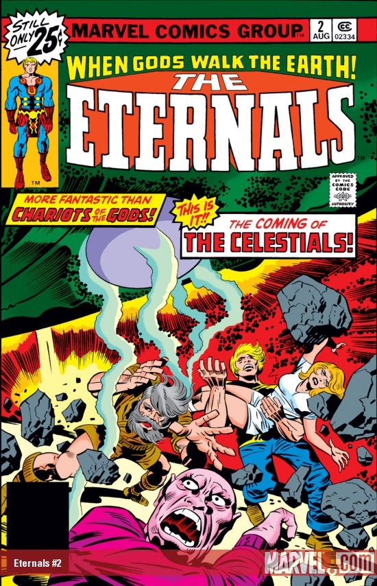 ETERNALS #2 COVER