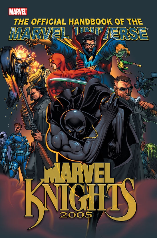 OFFICIAL HANDBOOK OF THE MARVEL UNIVERSE (2006) (MARVEL KNIGHTS) COVER