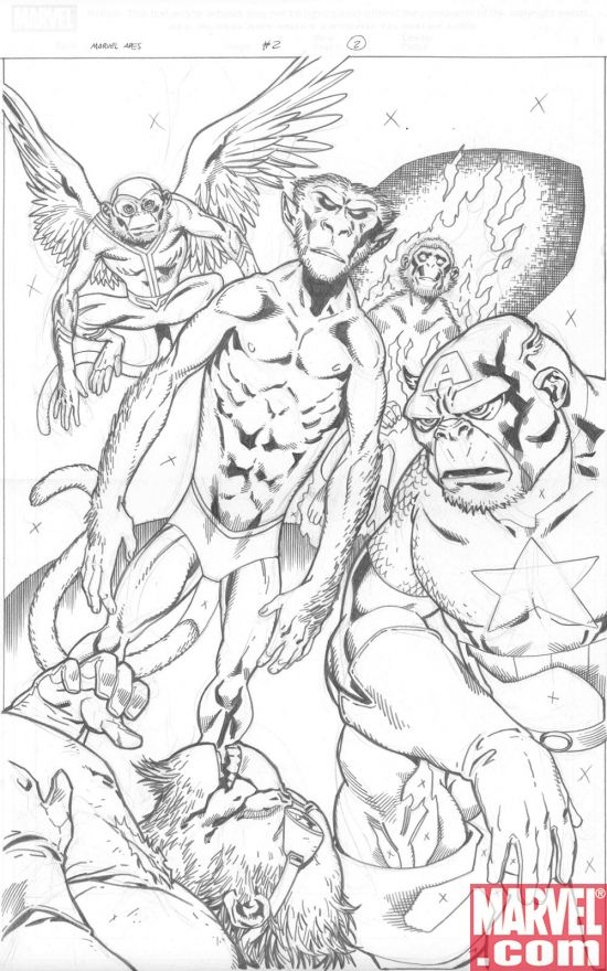 MARVEL APES