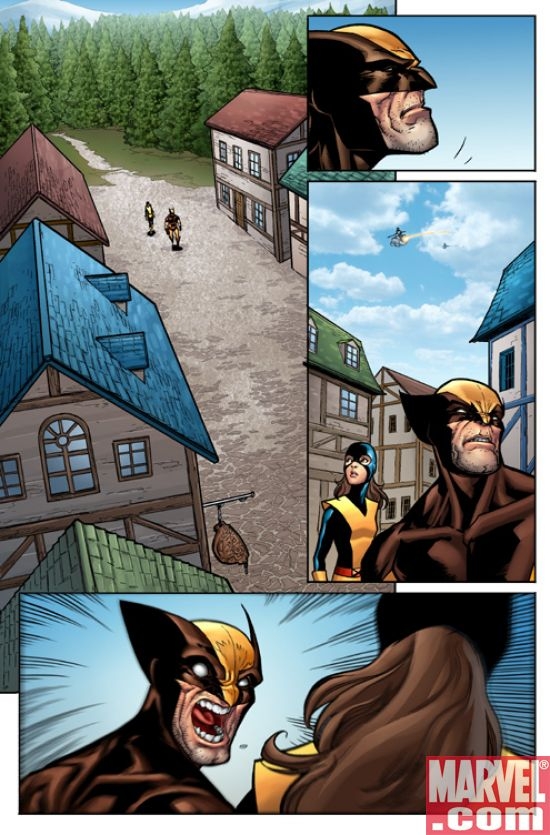 WOLVERINE: FIRST CLASS #3 preview art by Salvador Espin