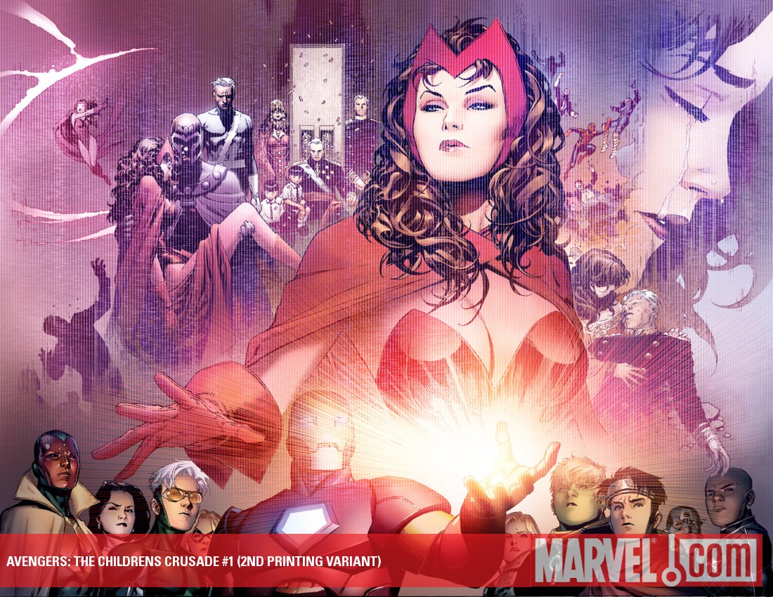 Avengers: The Children's Crusade (2010) #1 (2ND PRINTING VARIANT)