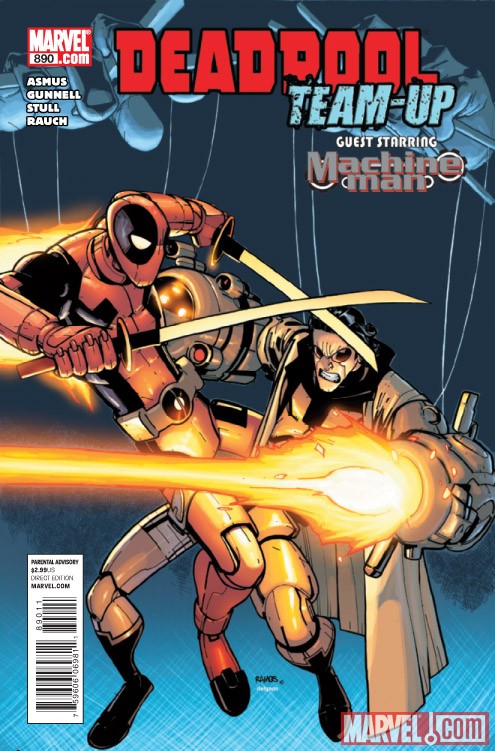 Deadpool Team-Up #890 cover by Humberto Ramos