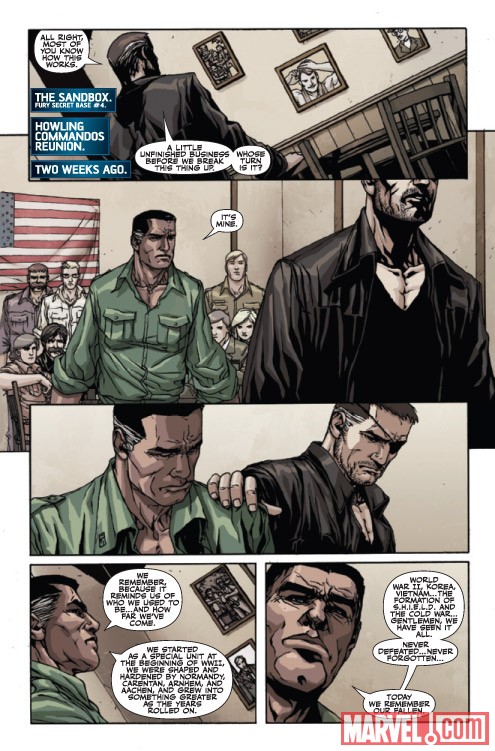 Secret Warriors #19 preview art by Alessandro Vitti