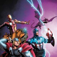 Image Featuring Avengers, Iron Man, Lockheed, Lockjaw, Thor, The Winter Soldier, Pet Avengers