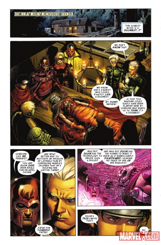 AVENGERS: THE CHILDREN'S CRUSADE #3 preview page by Jim Cheung