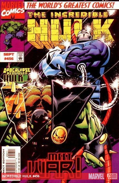 Incredible Hulk #456 cover