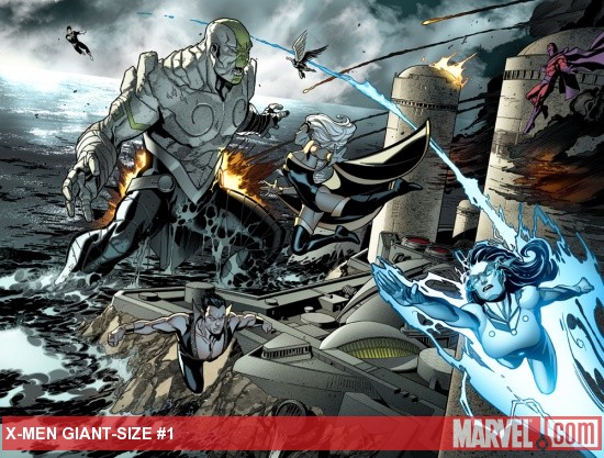 X-Men Giant-Size #1 preview art by Paco Medina