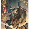 Harley-Davidson Captain America: The First Avenger print colors by Adam Kubert