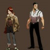 Route 666 design sketches by Peter Nguyen