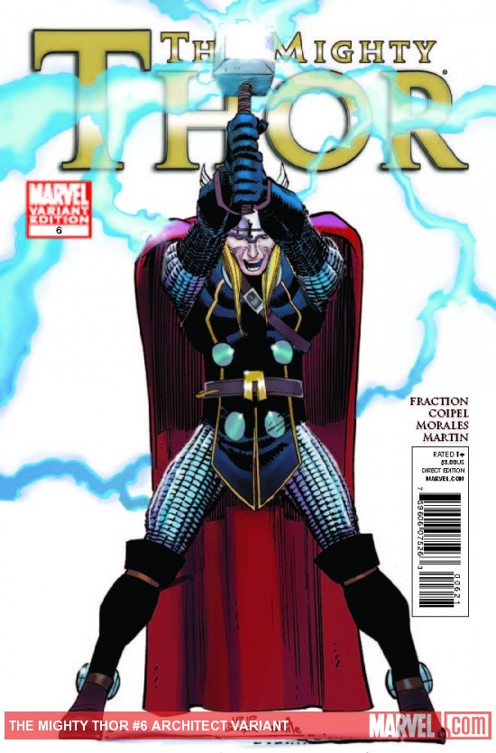 THE MIGHTY THOR 6 ARCHITECT VARIANT 