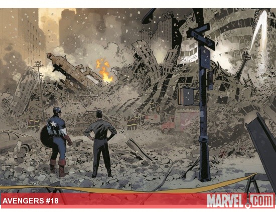 Avengers #18 preview art by Daniel Acuña