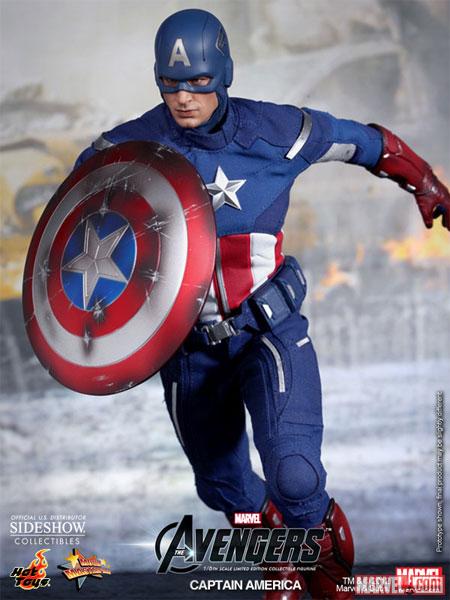 Новая фигурка Капитана Америка от Hot Toys Новая фигурка Капитана Америка от Hot Toys