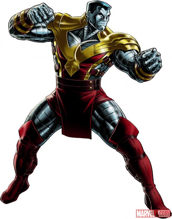 Colossus (alternate costume) character model from Marvel: Avengers Alliance