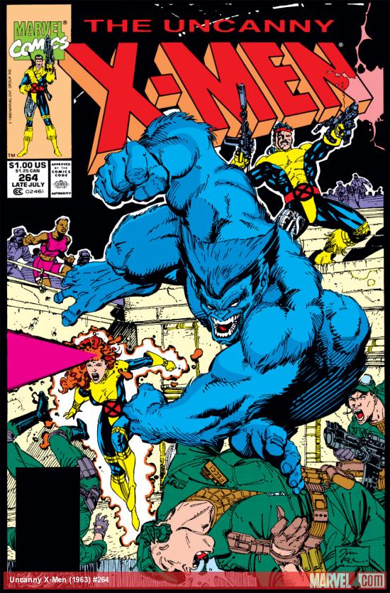 Uncanny X-Men (1963) #264 Cover