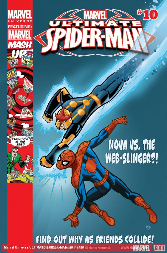 Marvel Universe ULTIMATE SPIDER-MAN (2011) #10 Cover