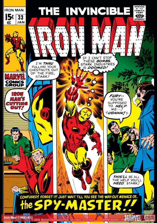 Iron Man (1968) #33 Cover
