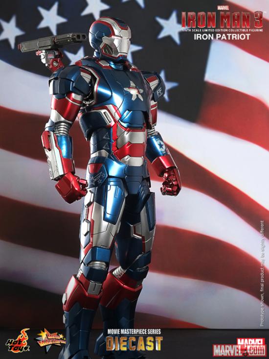 Iron Patriot Figurine from Hot Toys