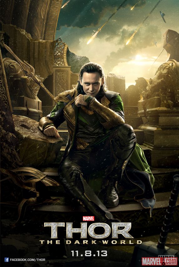 Loki character poster from Marvel's Thor: The Dark World