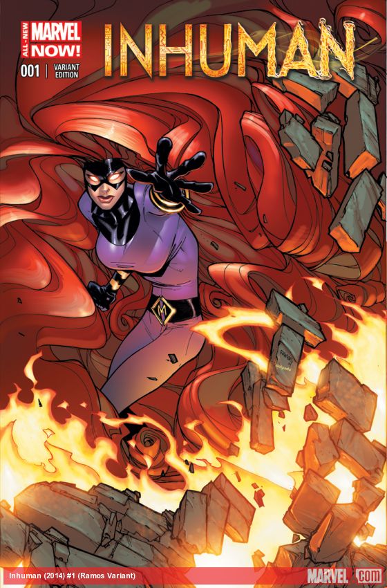 Inhuman (2014) #1 (Ramos Variant)