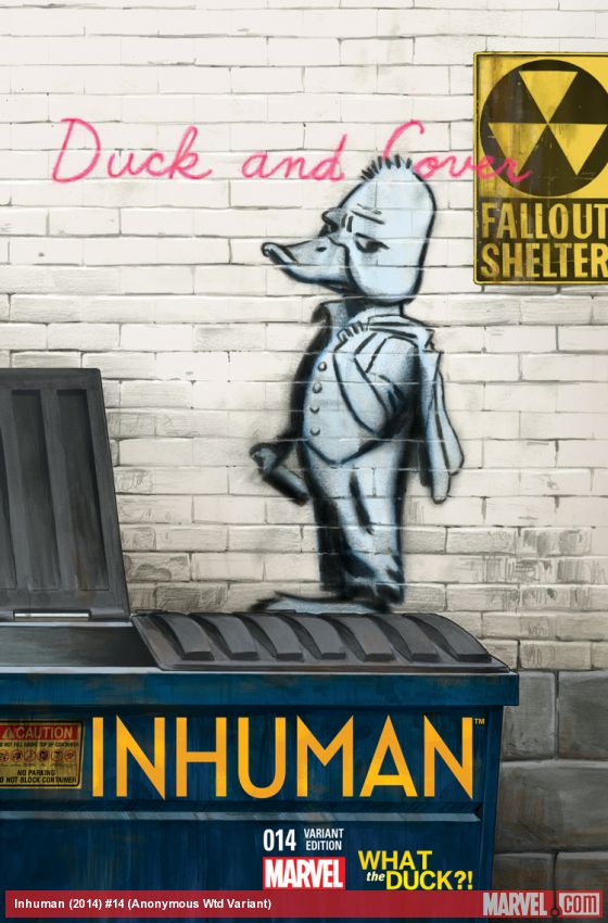 Inhuman (2014) #14 (Anonymous Wtd Variant)