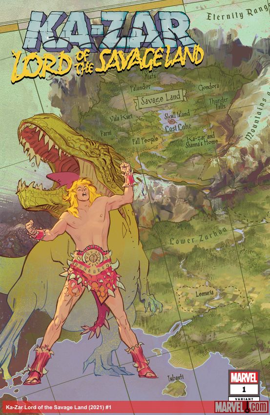 Ka-Zar Lord of the Savage Land (2021) #1 (Variant)
