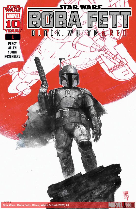Star Wars: Boba Fett - Black, White & Red (2025 - Present)