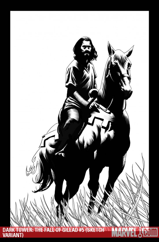 Dark Tower: The Fall of Gilead (2009) #5 (SKETCH VARIANT)