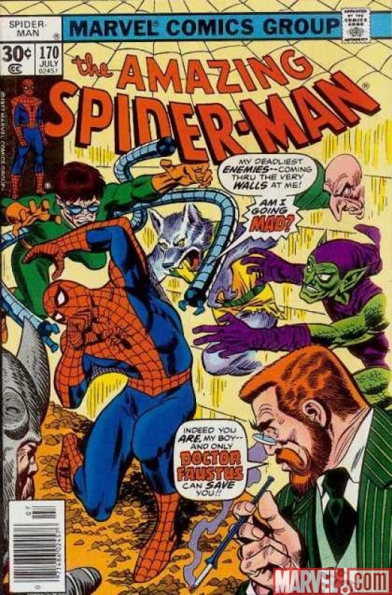 AMAZING SPIDER-MAN #170 by Ross Andru