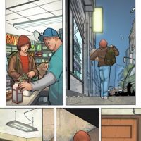 NOMAD: GIRL WITHOUT A WORLD #1 preview art by David Baldeon