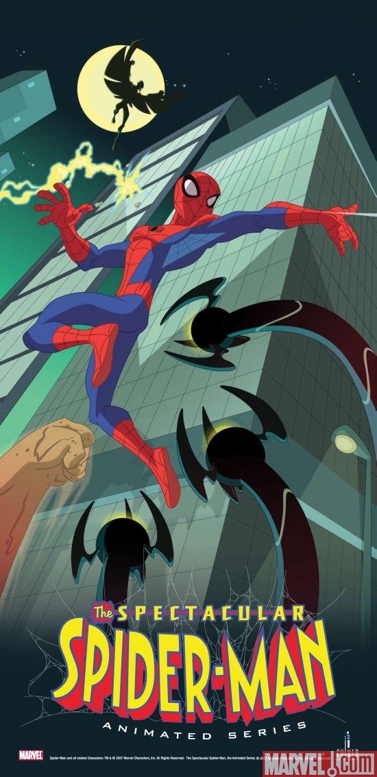 Spidey Dodges Doc Ock's Tentacles