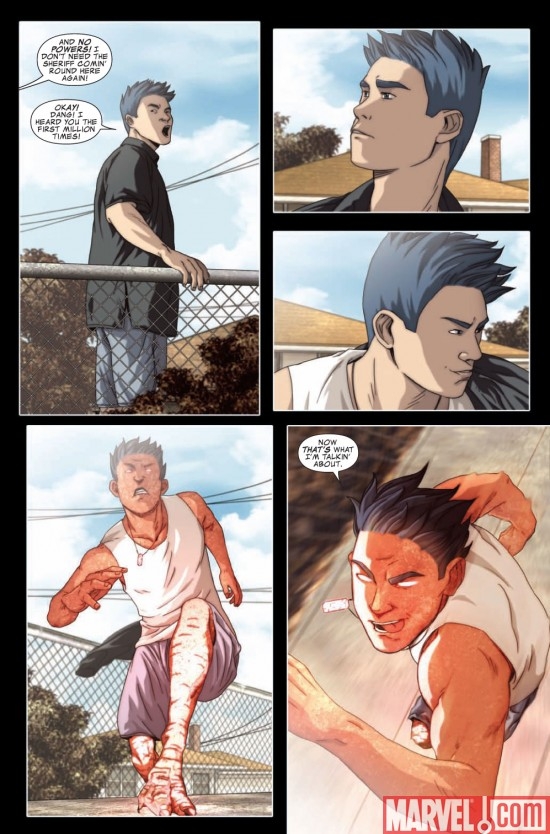 AVENGERS: THE INITIATIVE FEATURING REPTIL #1 preview page 6