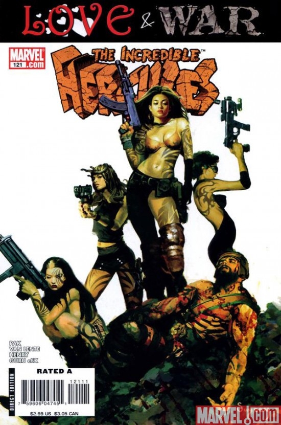INCREDIBLE HERCULES #121