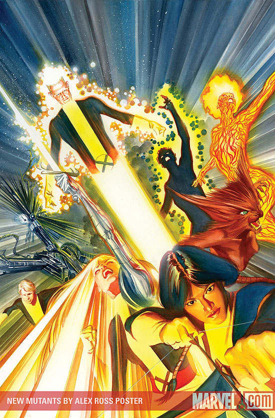 NEW MUTANTS BY ALEX ROSS POSTER (2009 - Present)