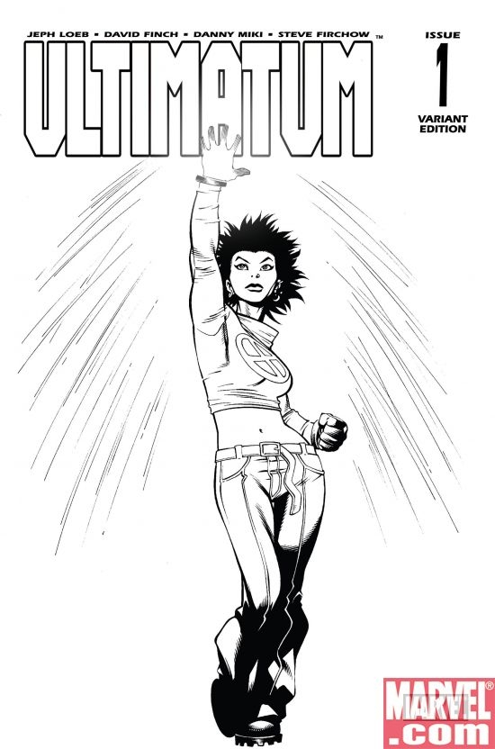 ULTIMATUM #1 MCGUINNESS SKETCH VARIANT COVER