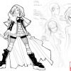 Nico sketches by Humberto Ramos