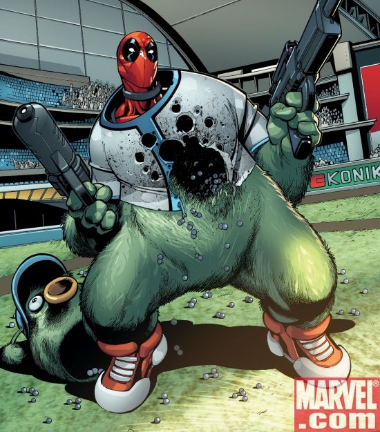 DEADPOOL #1 SECOND PRINTING VARIANT