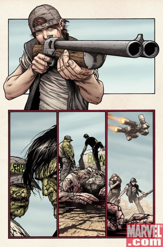 WOLVERINE #66 Interior Art