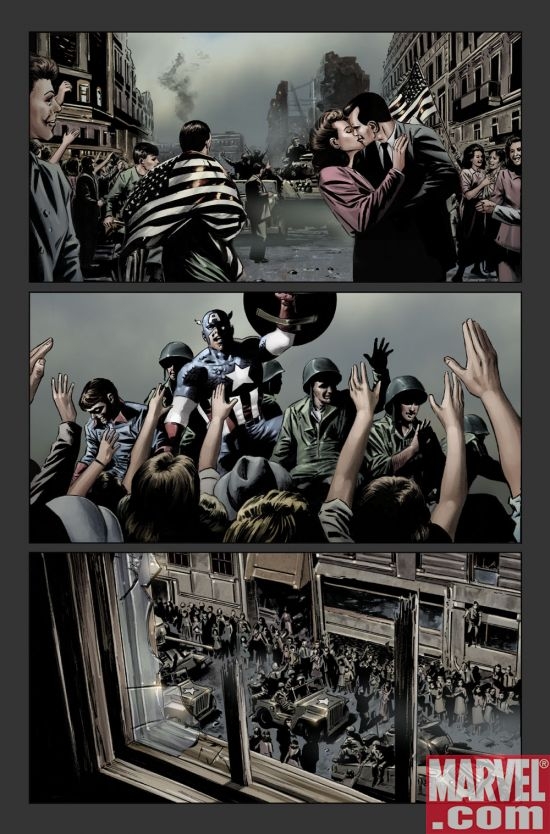 CAPTAIN AMERICA #37 Interior Art